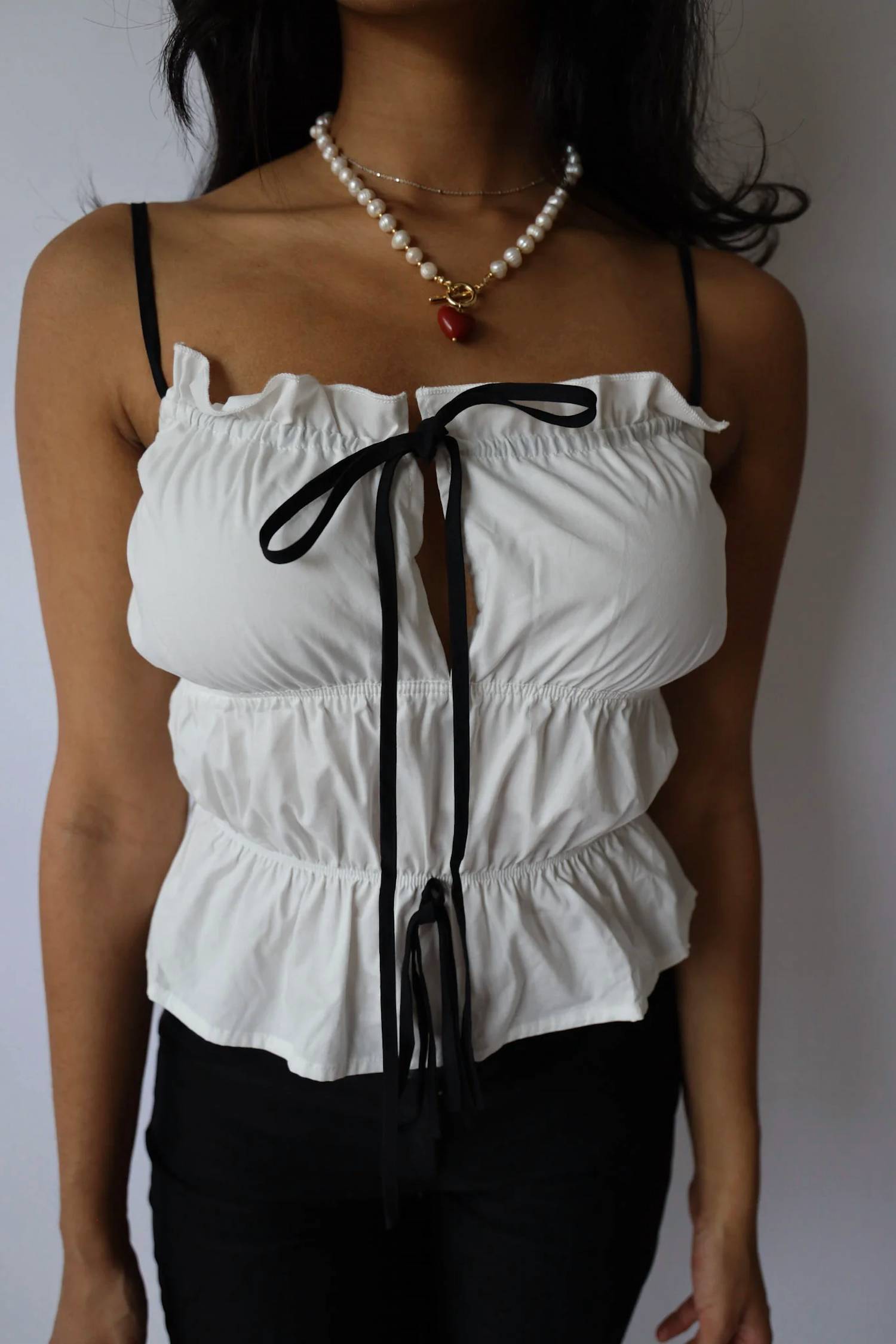 Pretty Garbage - Poplin Top