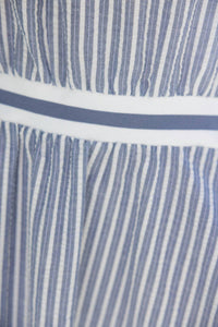 Voy - Sleeveless Stripe Mini Dress