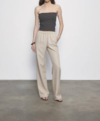 Enza Costa - COTTON STRIPE CLASSIC BANDEAU TOP