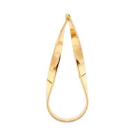 Marlyn Schiff - Women's Abstract Twisted Teardrop Earring