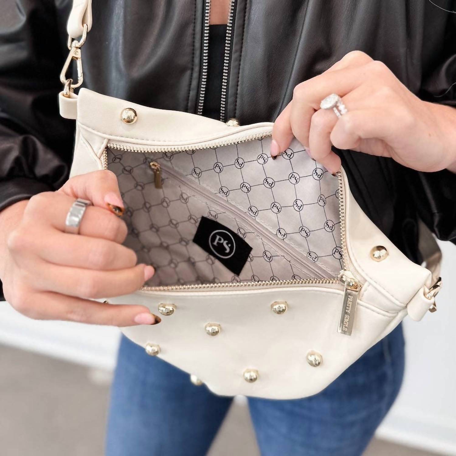 Pretty Simple - Women's Studded Westlyn Bum Bag