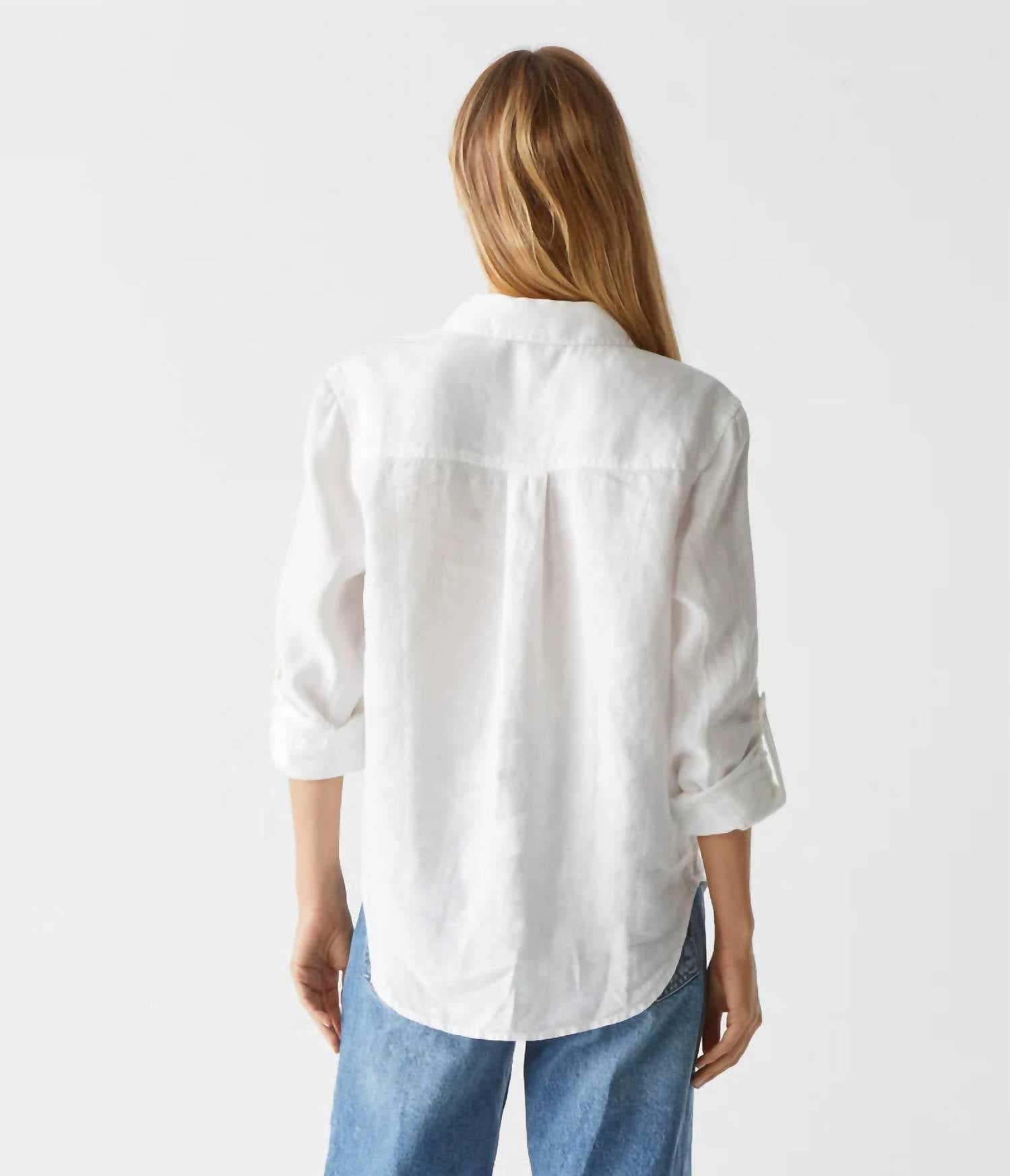 Michael Stars - Spencer Linen Button Down Top