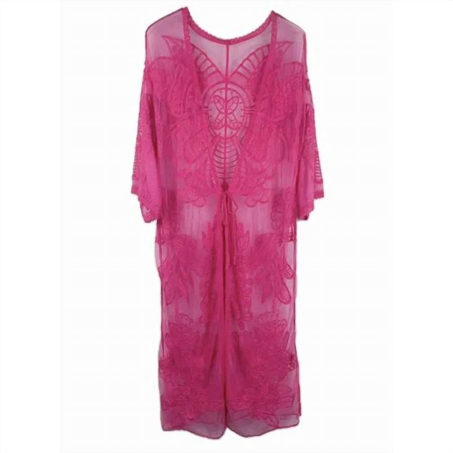 Fashion City - Lace Butterfly Kimono