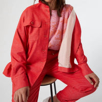 Marina Rinaldi - Nazione Crepe De Chine Blouse