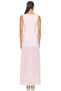 Rotate - Crepe Scoop Neck Dress