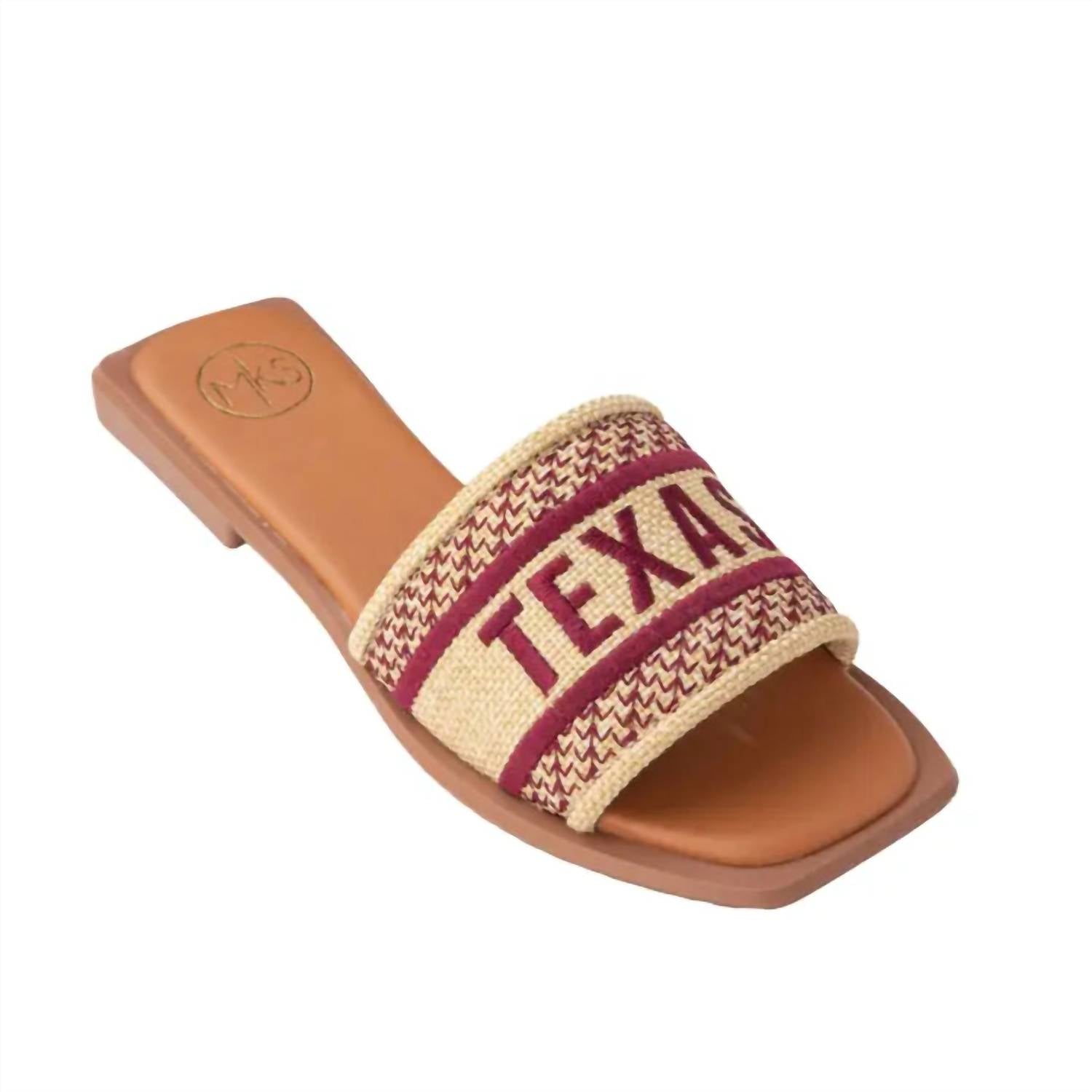 Makers - Women's Bobbie Game Day Texas Sandals