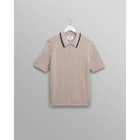 Wax London - Bury Zip Polo Shirt