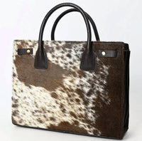 American Darling Women's Untamed Cowhide Handbag in brown - women's bag
