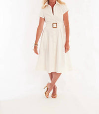 CK BRADLEY Milan Dress in white - women's dress