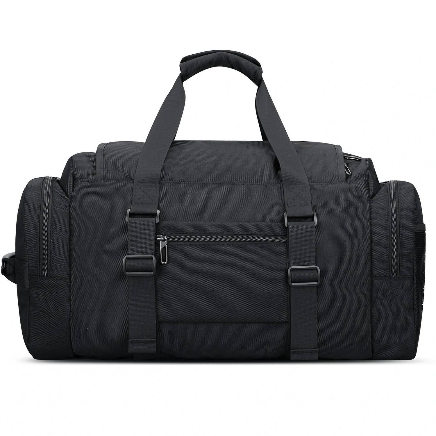 Witzman Men's Travel Duffel Carry On Weekender Bag in black - men's bag - view 4