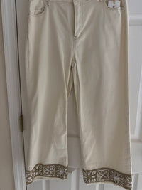 Charlie B - Women's Crocheted Wide Leg Pants