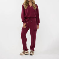Esqualo - Trouser Cargo Satin