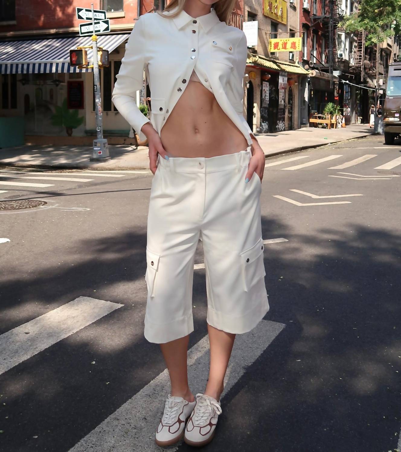 Find Me Now - Leon Long Cargo Shorts