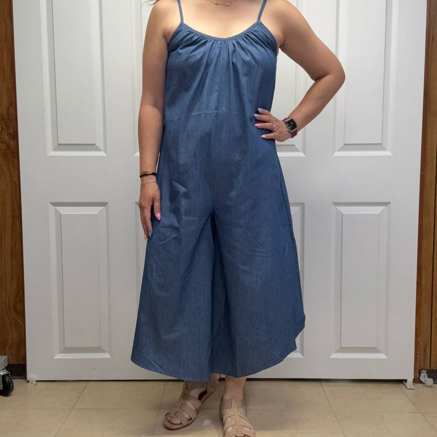 Adora - Wide Leg Cami Jumpsuit