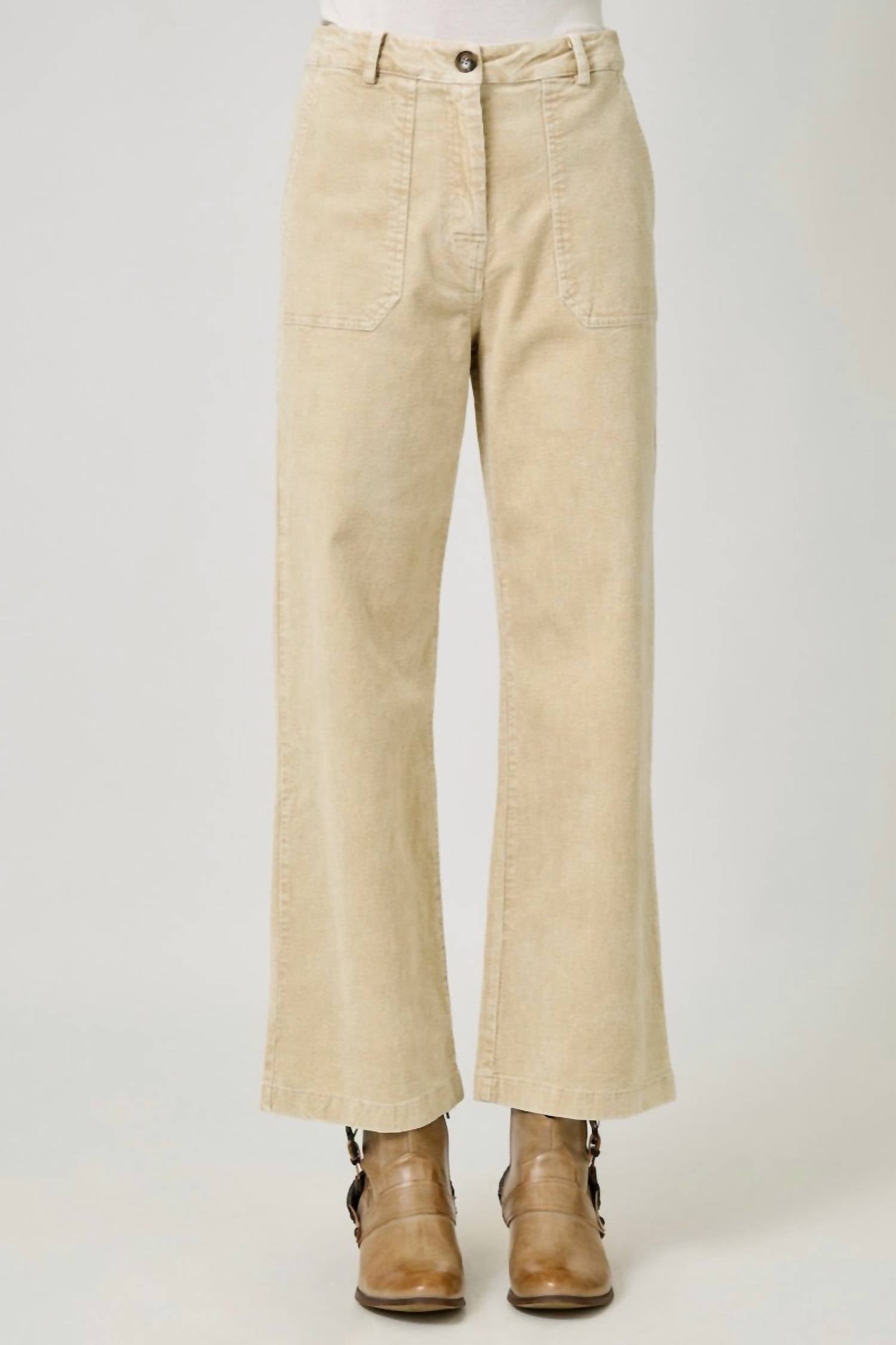 Mystree - Washed Cord Pants