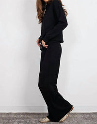 Bobi - Flared Drawstring Pant