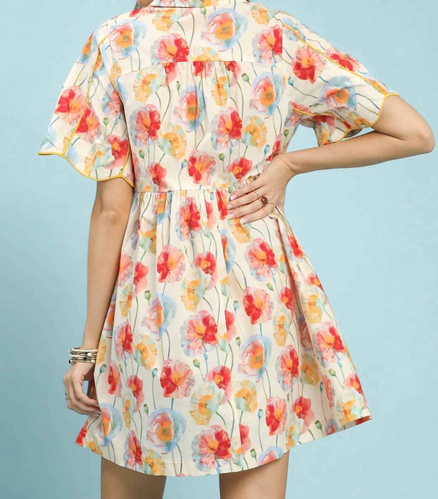 Umgee - Floral Print Dress
