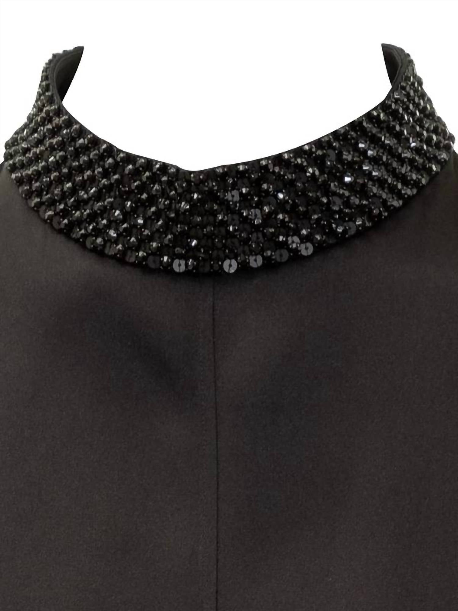 Tom Ford - SEQUINS AND STRASS EMBROIDERED TOP