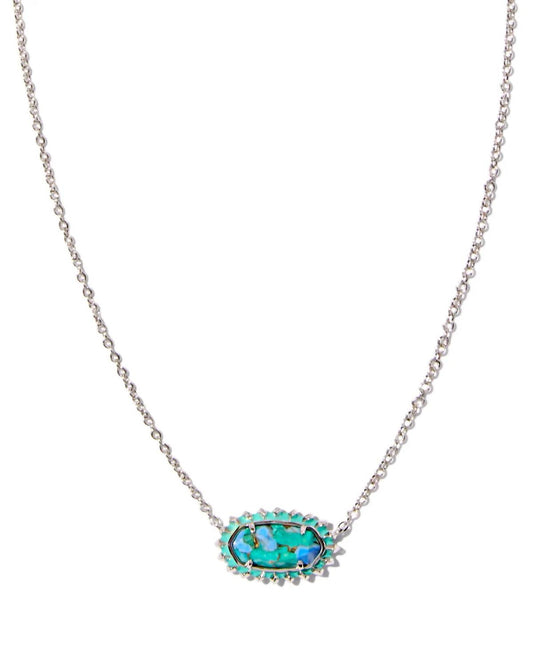 Kendra Scott - Women's Elisa Color Blast Frame Short Necklace