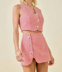 Day + Moon - London Calling Skort