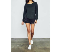 Gentle Fawn Marlon Top in deep forest - women's blouse - detail view