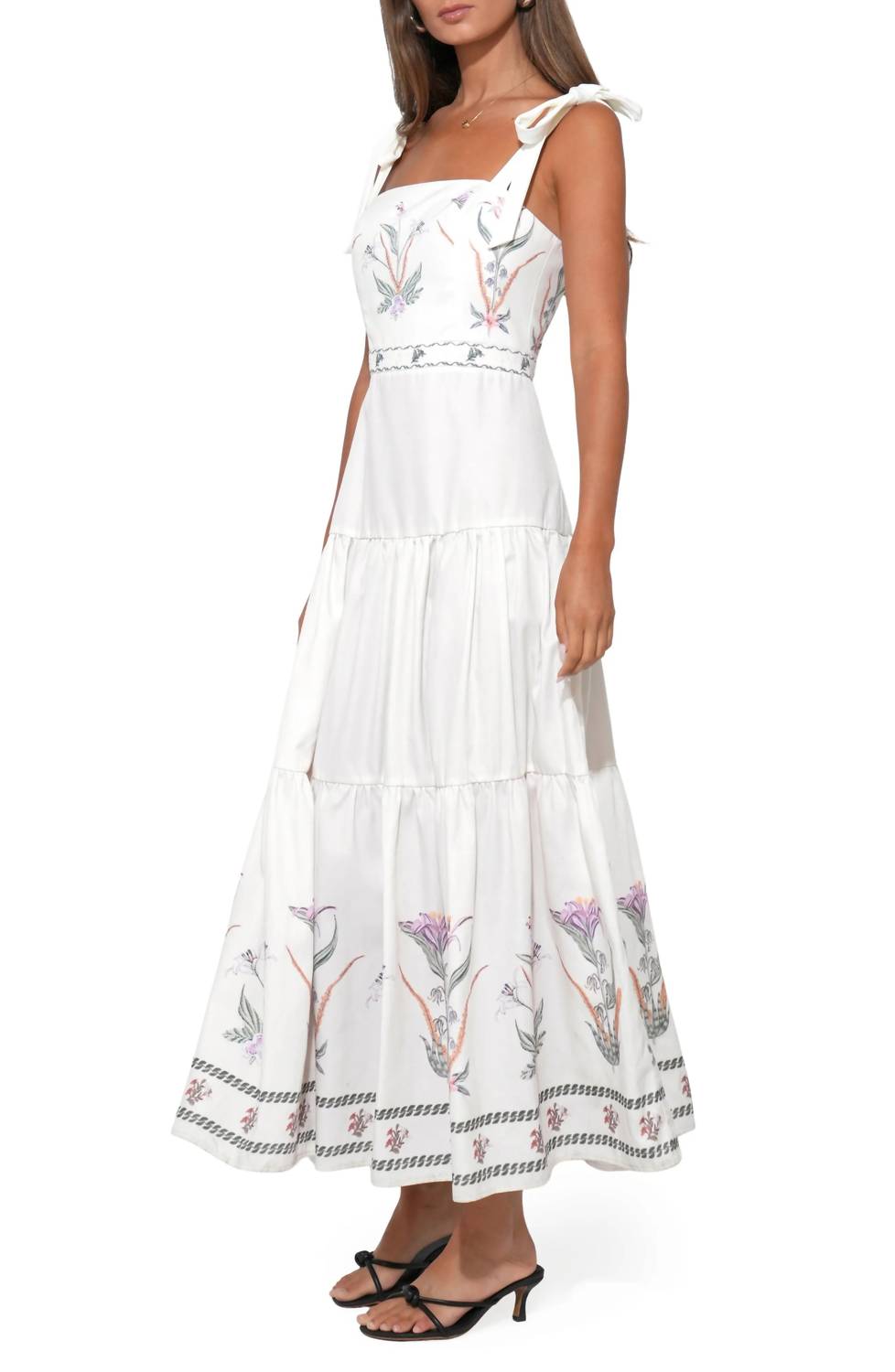 Adelyn Rae - Olivia Placement Midi Dress