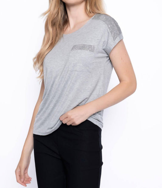 Picadilly - Rhinestone Embellished Top