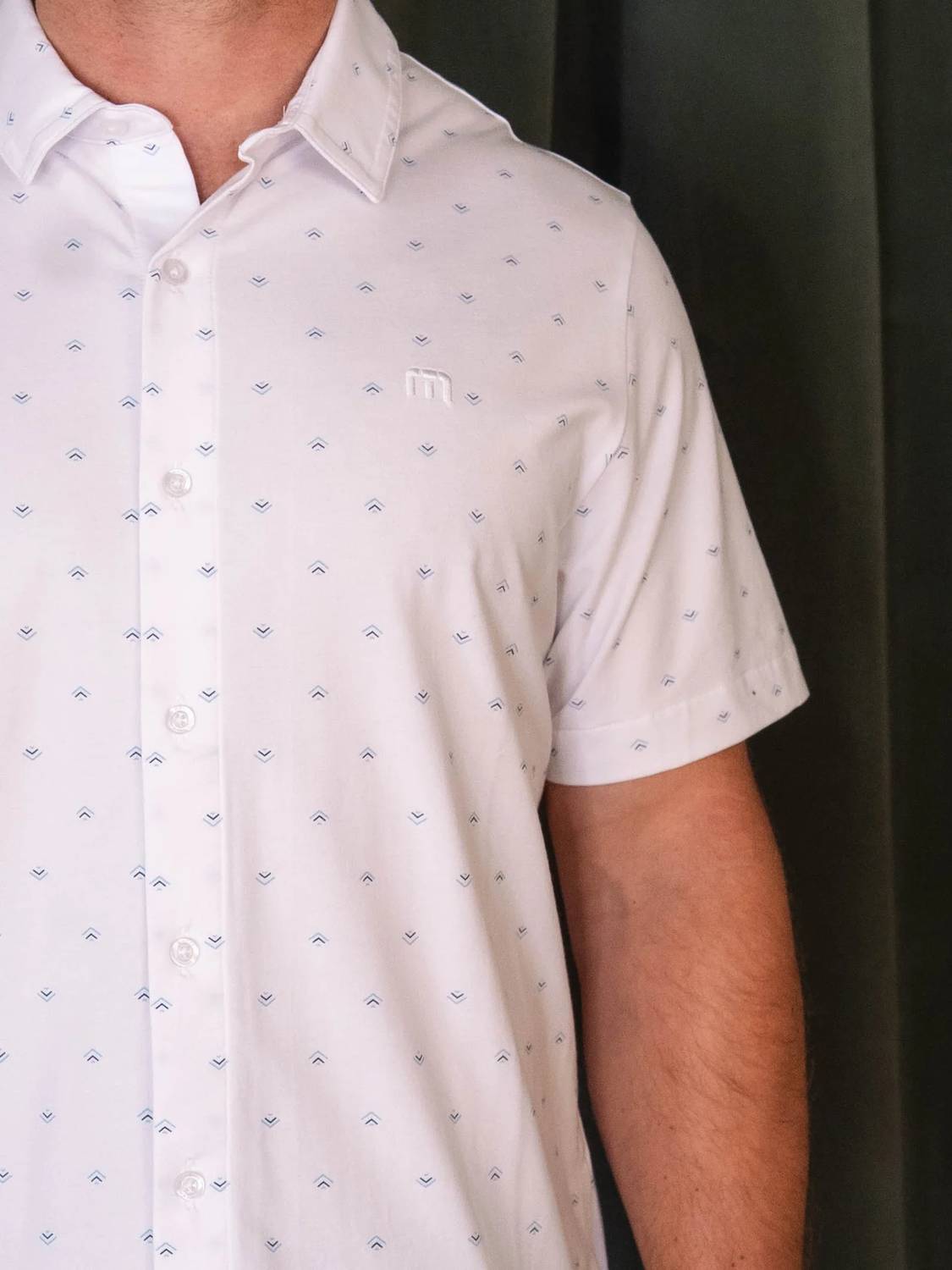 Travis Matthew - Comfort Knit Geo Button-up