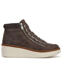 BLOWFISH Women's Camden Wedge Sneakers in grey oiled - women's sneaker