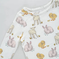 Pink Chicken - Kids Bamboo Pajama Set