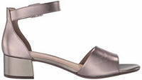Clarks Women's Elisa Dedra Sandals in pewter - women's sandal - detail view