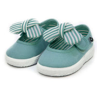 Victoria - Girls' Slip On Canvas Bow Shoes