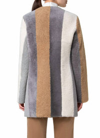 Akris Punto - Colorblock Fur Coat