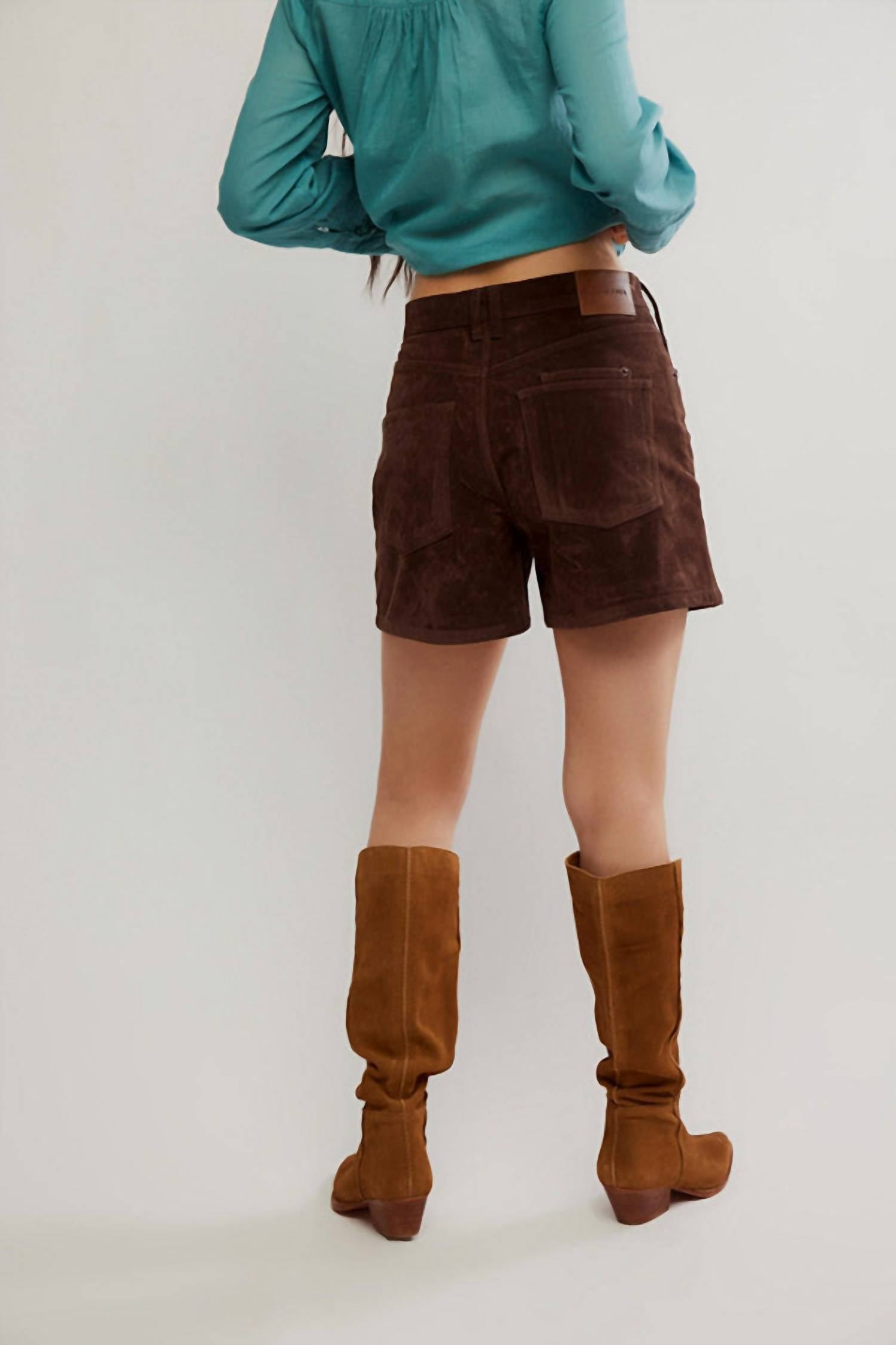 Free People - Tippi Vegan Suede Short