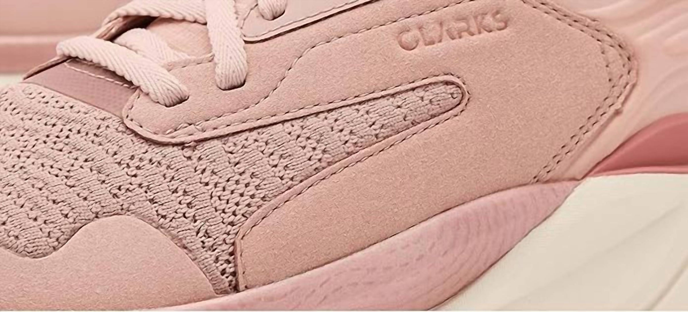 Clarks WOMEN'S PACE SHOE in pink - women's sneaker - view 6