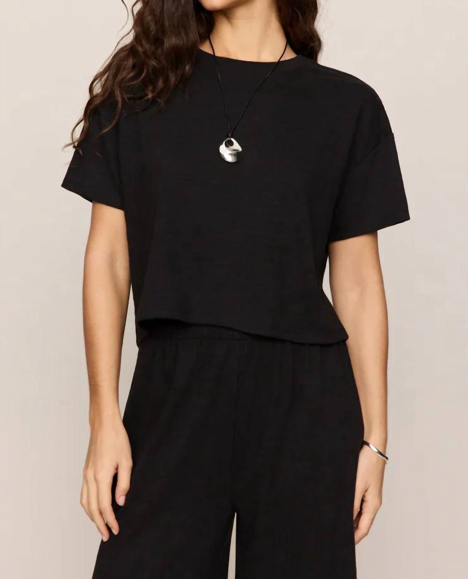 Z Supply - Sway Textured Cropped Tee