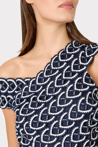 Milly - Leah Lace Mini Dress