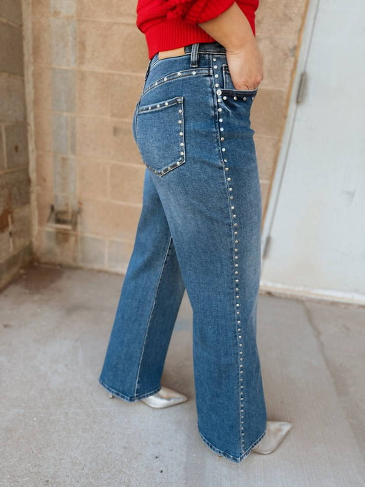 Dear John Denim - Women's Micah Wide Leg Mid Rise Jean