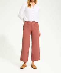 Fdj - Christina Wide Ankle Denim Pant