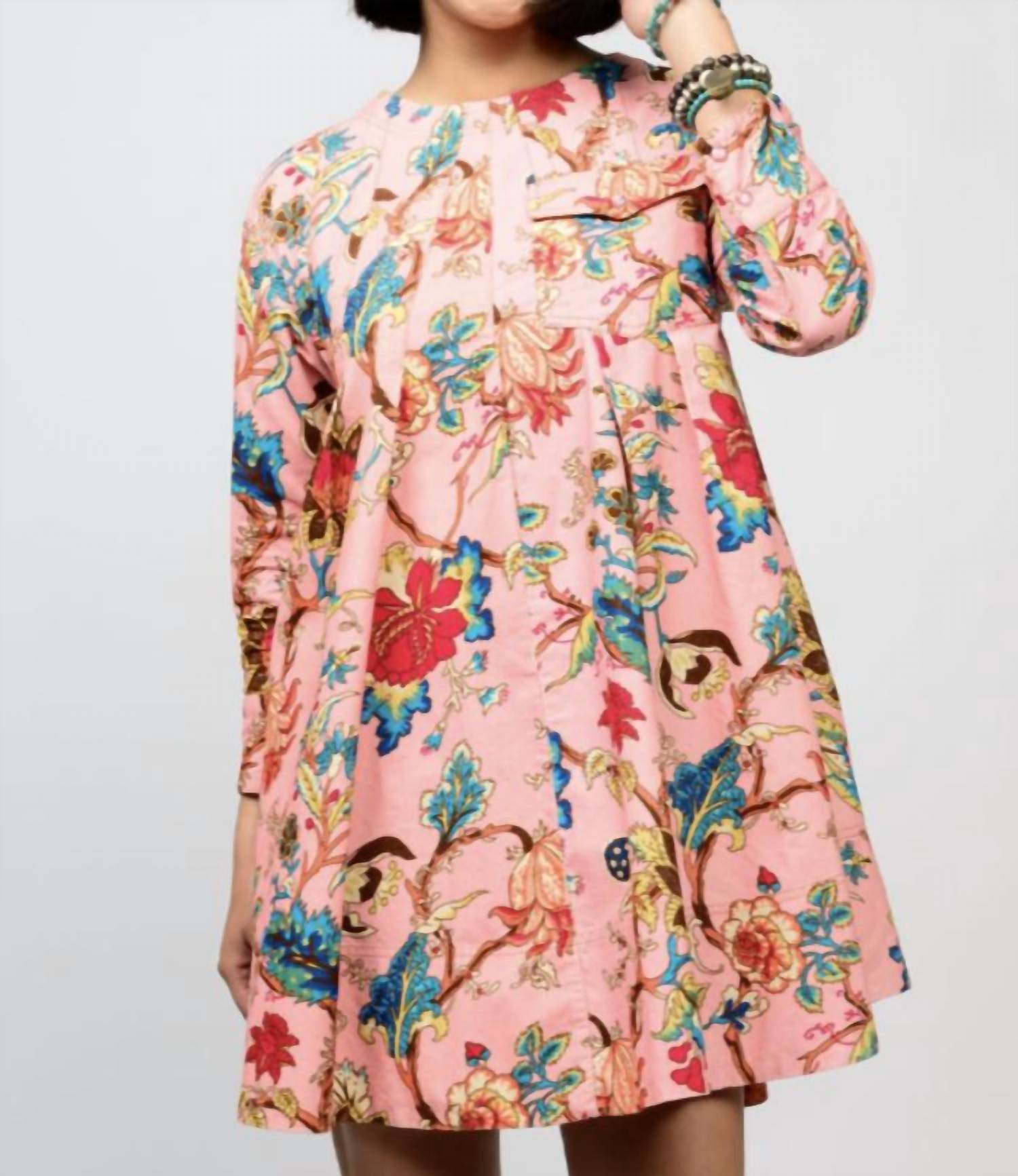 Ivy Jane - Tuck And Swing Long Sleeve Dress