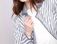 Charlie B - Blanket Stitch Reversible Cardigan