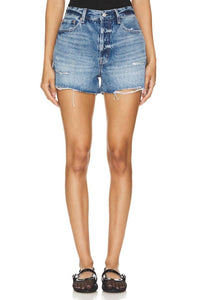 PISTOLA Nova Denim Short in passage distressed - women's shorts