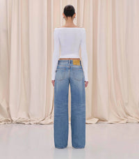 Haikure - Women's Korea Denim Pants