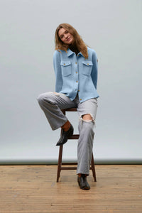 Powder Puff Collection - Cashmere Work Shirt