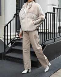 Diomi - Mink Puffer Jacket