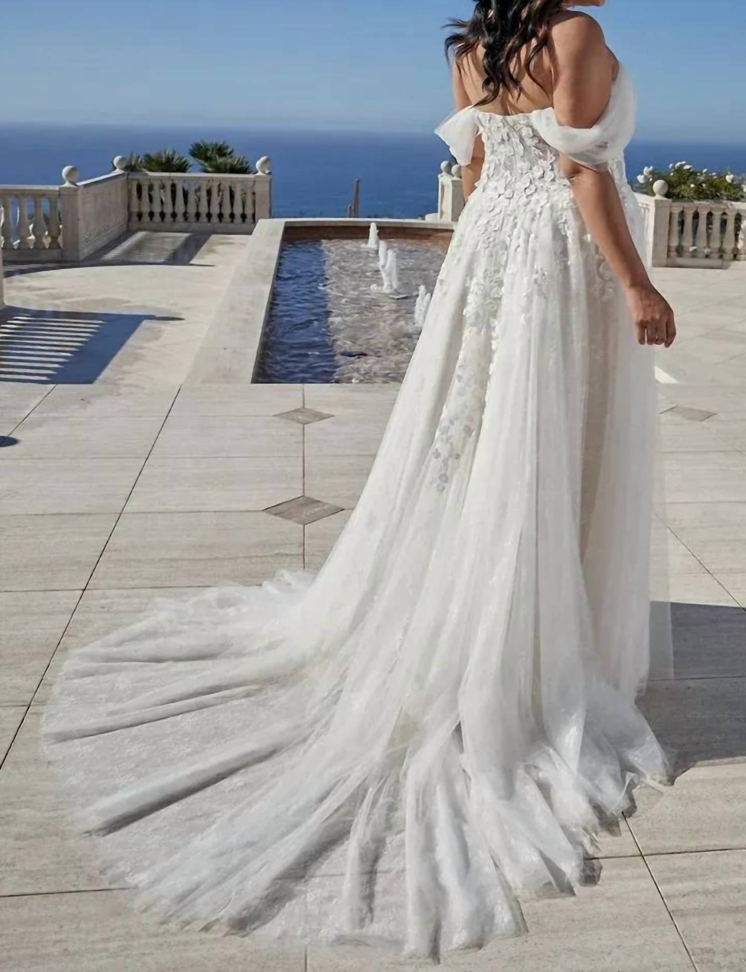 Casablanca - Mae Lace Wedding Dress