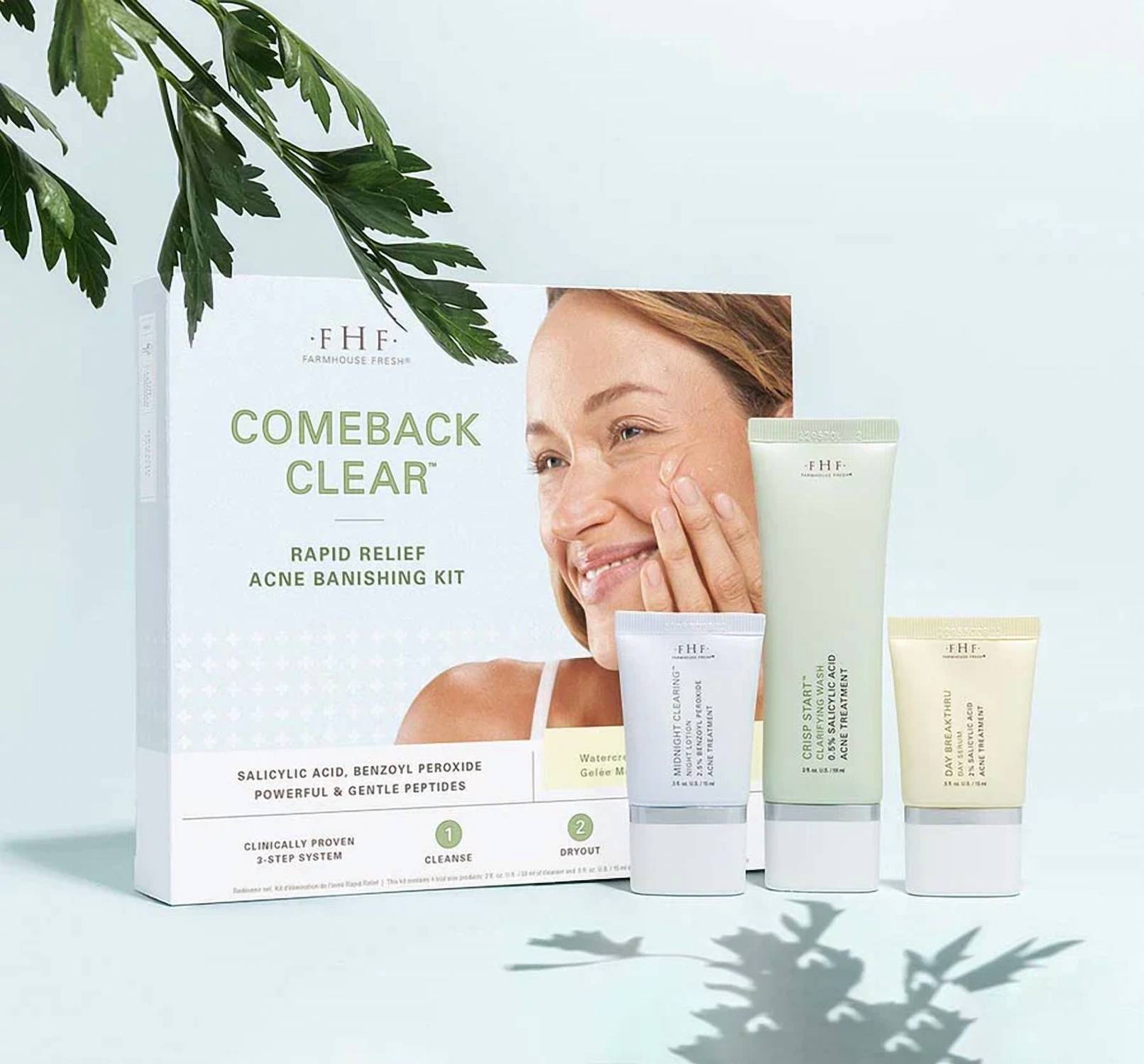 Farmhouse Fresh - Comeback Clear Rapid Relief Acne Kit