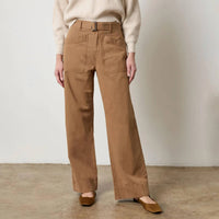 Lilla P - Slant Pocket Twill Pant