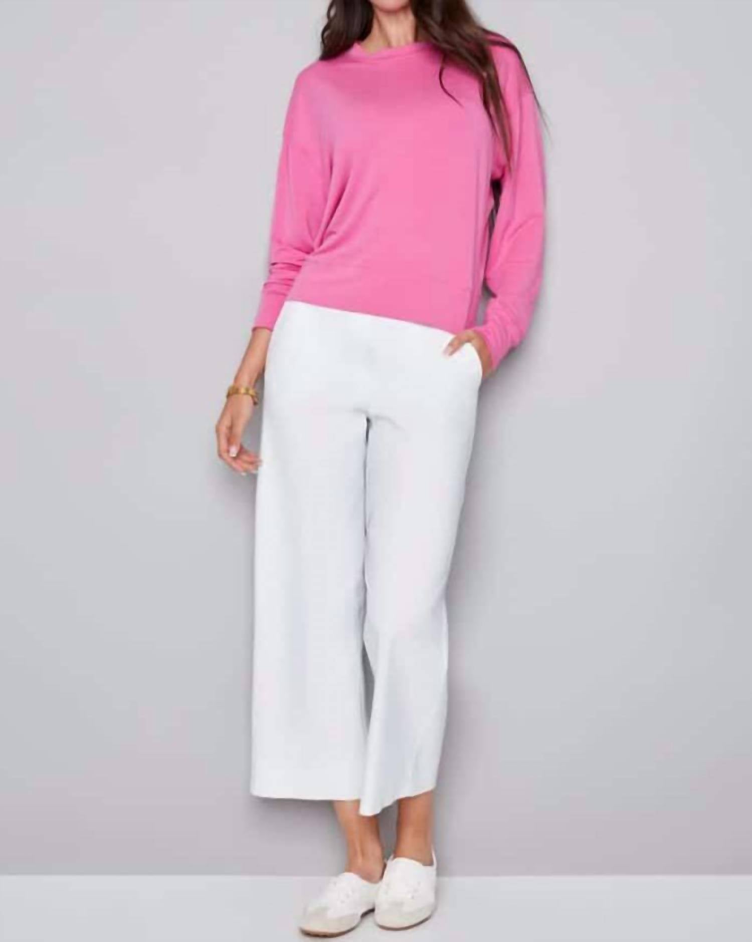 iltm Alessia Provence Sweatshirt in cherry - women's top - view 4
