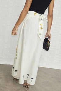 Never Fully Dressed - Jaspre Linen Skirt